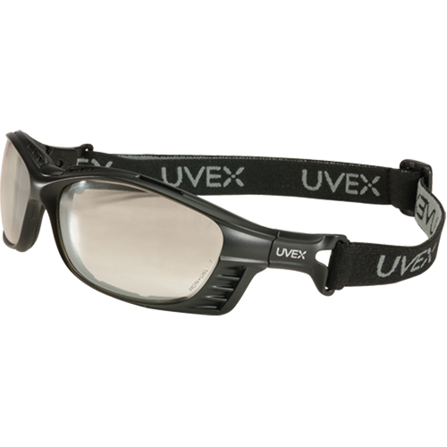 Lunettes de s&eacute;curit&eacute; Uvex Livewire, Lentille Transparent, Antibu&eacute;e, R&eacute;pond ou surpasse la norme CSA Z94.3 Ottawa Fastener Supply