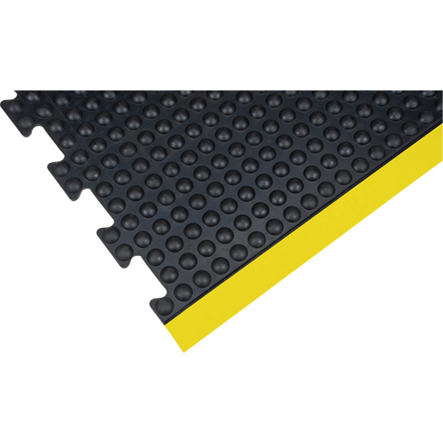 Anti-Fatigue Dome Matting, Bubbled, 3' x 4' x 1/2", Black, Rubber Ottawa Fastener Supply