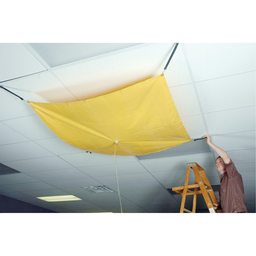 Ultra-Drip Diverter&reg; Roof Drip Diverter, 12' L x 12' W, Vinyl Ottawa Fastener Supply