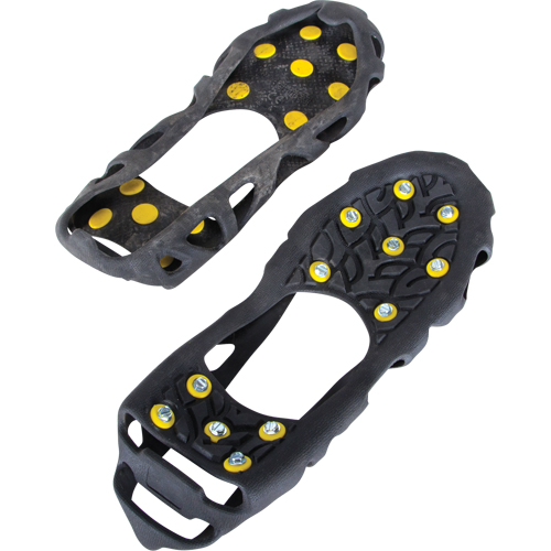Heavy-Duty Anti-Slip Ice Cleats, Steel, Stud Traction, X-Large Ottawa Fastener Supply