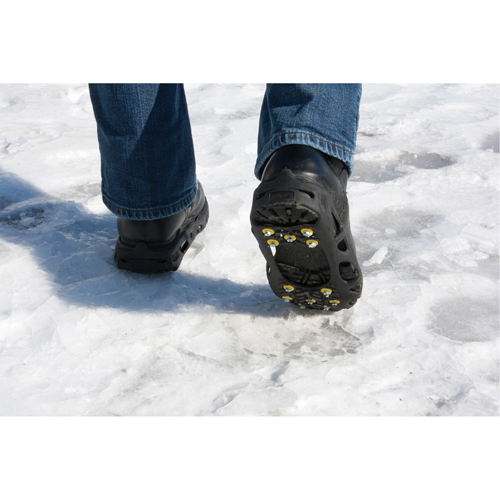 Heavy-Duty Anti-Slip Ice Cleats, Steel, Stud Traction, X-Large Ottawa Fastener Supply