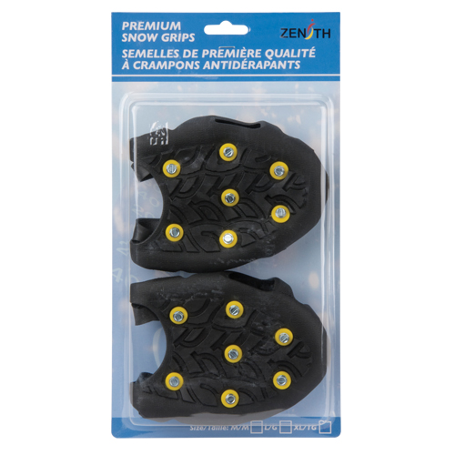 Heavy-Duty Anti-Slip Ice Cleats, Steel, Stud Traction, X-Large Ottawa Fastener Supply