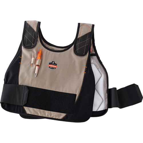 6215 Phase Change Cooling Vests, Small/Medium, Khaki Ottawa Fastener Supply