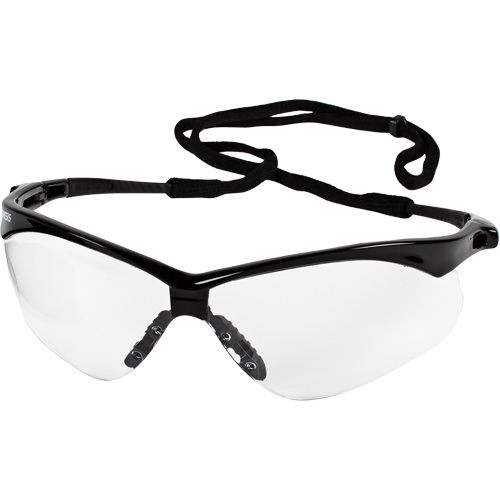 Lunettes de s&eacute;curit&eacute; Nemesis de Kleenguard, Lentille Transparent, Antibu&eacute;e, ANSI Z87+/R&eacute;pond ou surpasse la norme CSA Z94.3 Ottawa Fastener Supply