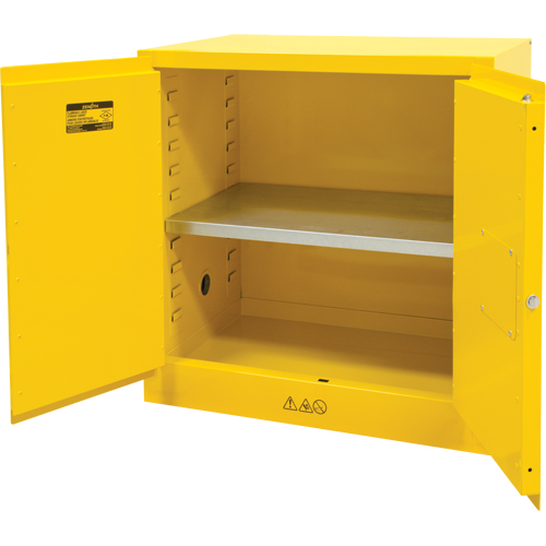 Armoire pour produits inflammables, 22 gal., 2 Porte(s), 35" La x 35" h x 22" p Ottawa Fastener Supply