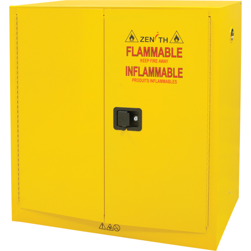 Armoire pour produits inflammables, 30 gal., 2 Porte(s), 43" La x 44" h x 18" p Ottawa Fastener Supply