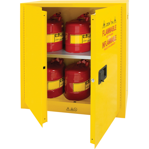 Armoire pour produits inflammables, 30 gal., 2 Porte(s), 43" La x 44" h x 18" p Ottawa Fastener Supply
