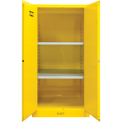 Armoire pour produits inflammables, 60 gal., 2 Porte(s), 34" La x 65" h x 34" p Ottawa Fastener Supply