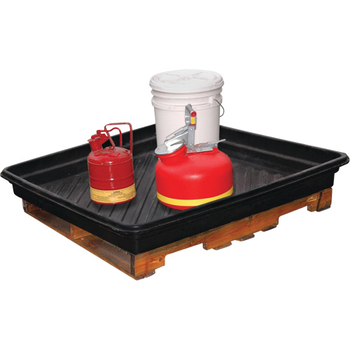 Ultra-Utility Trays&reg;, 40" L x 48" W x 3.5" H, 30 US gal. Spill Capacity Ottawa Fastener Supply