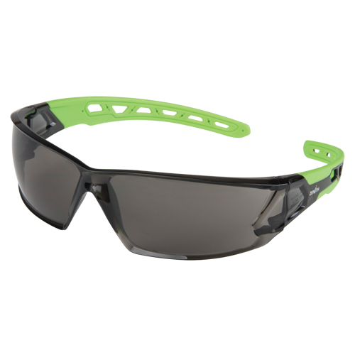 Z2500 Series Safety Glasses, Grey/Smoke Lens, Anti-Scratch, ANSI Z87+/Meets/Exceeds CSA Z94.3 Ottawa Fastener Supply