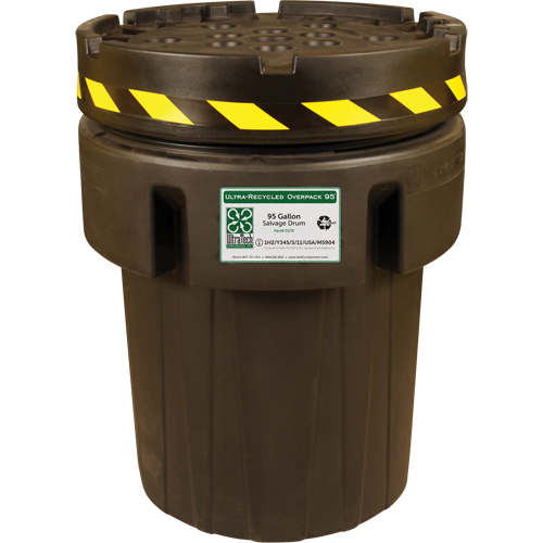 Baril de r&eacute;cup&eacute;ration Ultra-Recycled Overpack, 95 gal., Stationnaire Ottawa Fastener Supply