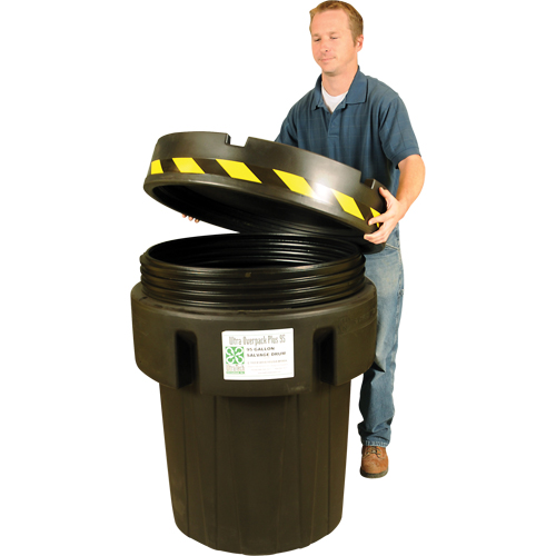 Baril de r&eacute;cup&eacute;ration Ultra-Recycled Overpack, 95 gal., Stationnaire Ottawa Fastener Supply