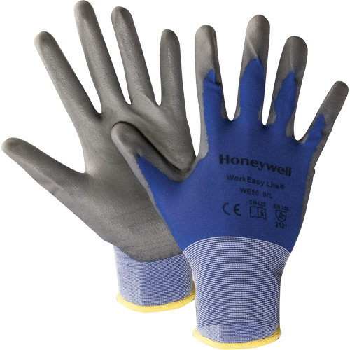 Gants mod&egrave;le WE50 Lite North Workeasy, 9/Grand, R&ecirc;vetement Polyur&eacute;thane, Calibre 18, Enveloppe en Nylon Ottawa Fastener Supply
