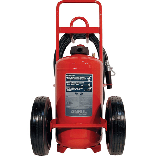Red Line&reg; Wheeled Fire Extinguishers, BC, 150 lbs. Capacity Ottawa Fastener Supply