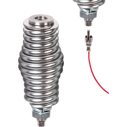 Safety Whip&reg; Flagstaff Mounting Base, Spring Mount Ottawa Fastener Supply