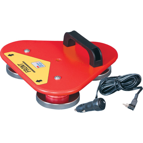 Safety Whip&reg; Flagstaff Mounting Base, Magnet Mount Ottawa Fastener Supply