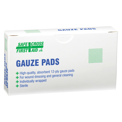 Gauze , Pad, 2" L x 2" W, Sterile, Medical Device Class 1 Ottawa Fastener Supply