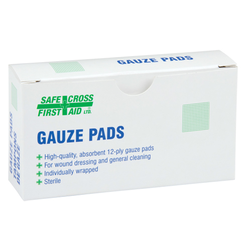 Gauze , Pad, 3" L x 3" W, Sterile, Medical Device Class 1 Ottawa Fastener Supply