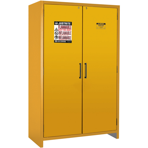 90-Minute EN Safety Storage Cabinet, 45 gal., 2 Door, 46.97" W x 76.89" H x 24.21" D Ottawa Fastener Supply