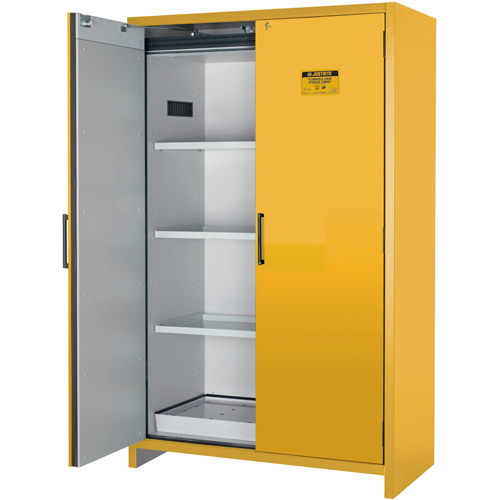 90-Minute EN Safety Storage Cabinet, 45 gal., 2 Door, 46.97" W x 76.89" H x 24.21" D Ottawa Fastener Supply