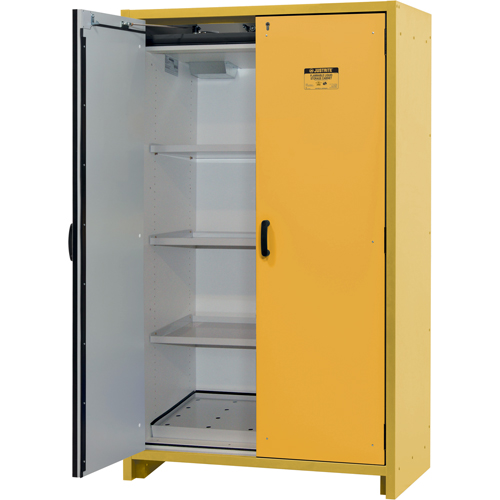 30-Minute EN Safety Storage Cabinet, 45 gal., 2 Door, 45.83" W x 76.65" H x 24.21" D Ottawa Fastener Supply