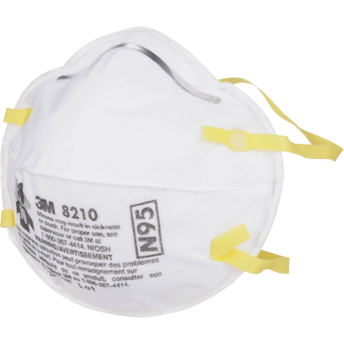 Respirateurs contre les particules 8210, N95, Certifi&eacute; NIOSH Ottawa Fastener Supply