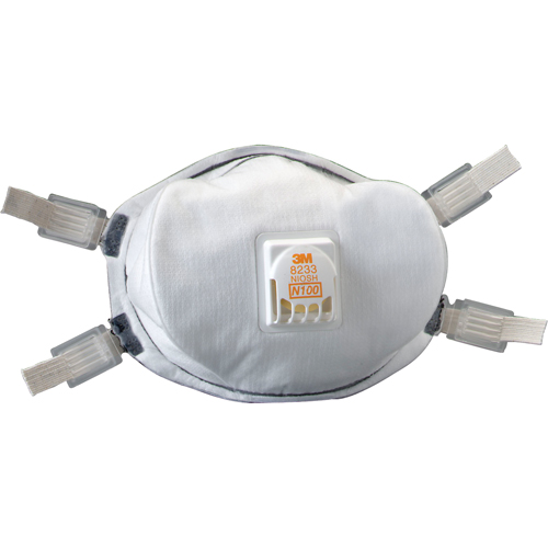 Respirateurs contre les particules 8233, N100, Certifi&eacute; NIOSH Ottawa Fastener Supply