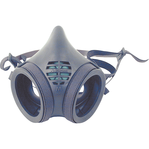 8000 Series Half-Mask Respirator, Elastomer/Thermoplastic, Small Ottawa Fastener Supply