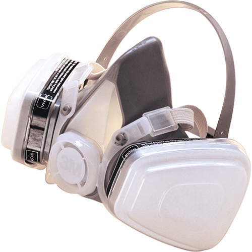 P95 Paint Spray/Pesticide Half Facepiece Disposable Respirator, Elastomer/Thermoplastic, Medium Ottawa Fastener Supply