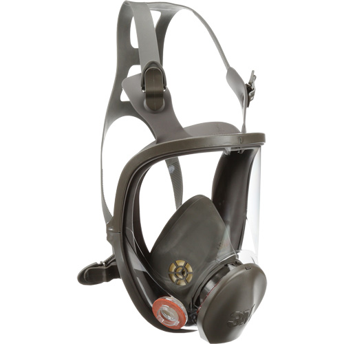 Respirateur r&eacute;utilisable &agrave; masque complet s&eacute;rie 6000, &eacute;lastom&egrave;re/Silicone/Thermoplastique, Moyen Ottawa Fastener Supply