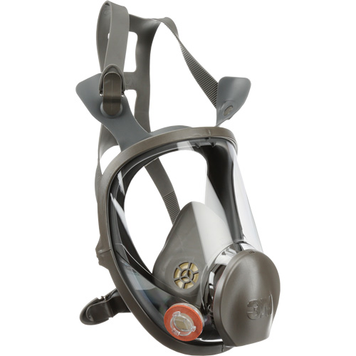 Respirateur r&eacute;utilisable &agrave; masque complet s&eacute;rie 6000, &eacute;lastom&egrave;re/Silicone/Thermoplastique, Grand Ottawa Fastener Supply