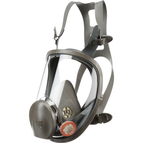 Respirateur r&eacute;utilisable &agrave; masque complet s&eacute;rie 6000, &eacute;lastom&egrave;re/Silicone/Thermoplastique, Grand Ottawa Fastener Supply