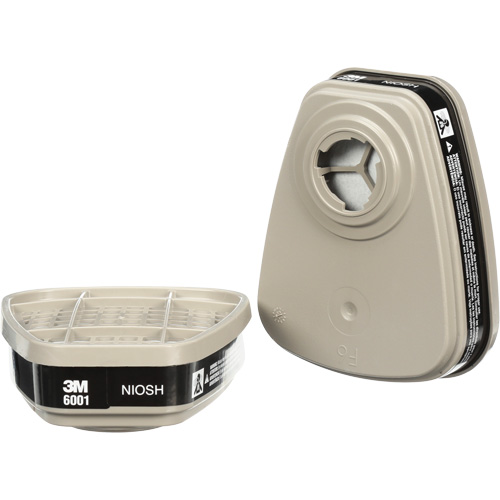 6000 Series Respirator Cartridges, Gas/Vapour Cartridge, Organic Vapour Ottawa Fastener Supply