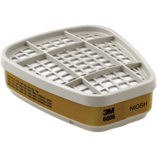 6000 Series Respirator Cartridges, Gas/Vapour Cartridge, Multi-Gas/Vapour Ottawa Fastener Supply