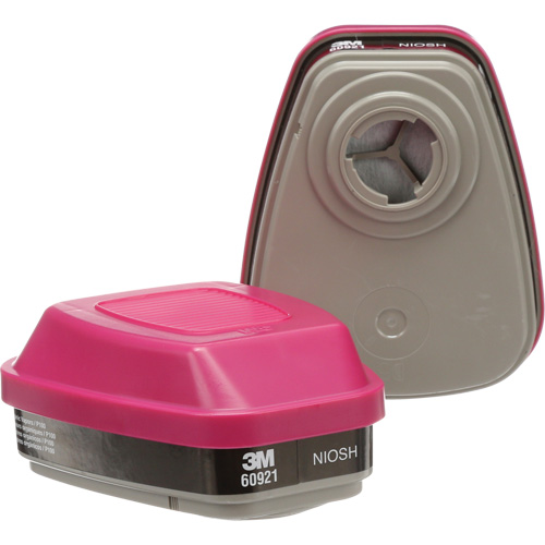 Cartouches pour respirateur s&eacute;rie 6000, Cartouche gaz/vapeur, Vapeurs organiques/P100 Ottawa Fastener Supply