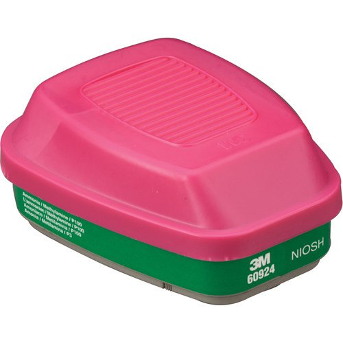 6000 Series Respirator Cartridges, Gas/Vapour Cartridge, Ammonia/Methylamine Ottawa Fastener Supply