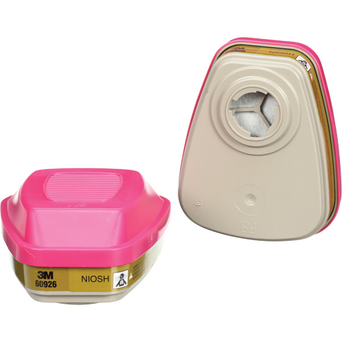 6000 Series Respirator Cartridges, Gas/Vapour Cartridge, Multi-Gas/Vapour/P100 Ottawa Fastener Supply
