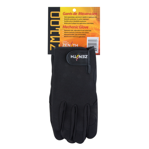Gants pour m&eacute;canicien ZM100, Paume Synth&eacute;tique, Taille Moyen Ottawa Fastener Supply
