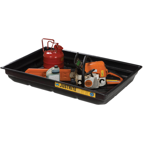 EcoPolyBlend Spill Tray, 47.5" L x 23" W x 5.5" H, 20 gal. Spill Capacity Ottawa Fastener Supply