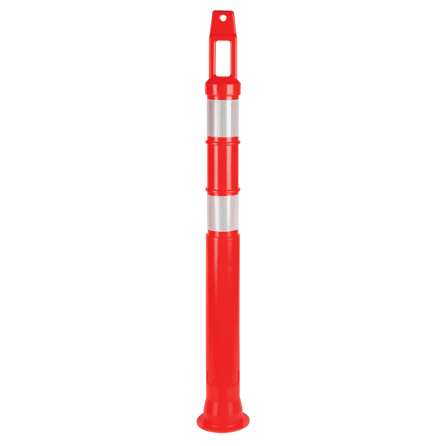Premium Delineator Post, 42" H, Orange Ottawa Fastener Supply