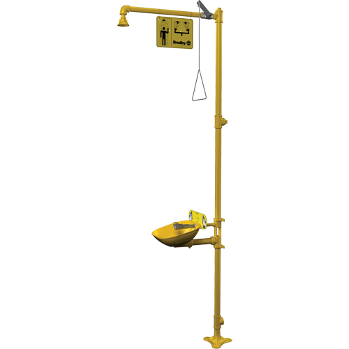 Halo Combination Emergency Shower & Eyewash Station Ottawa Fastener Supply