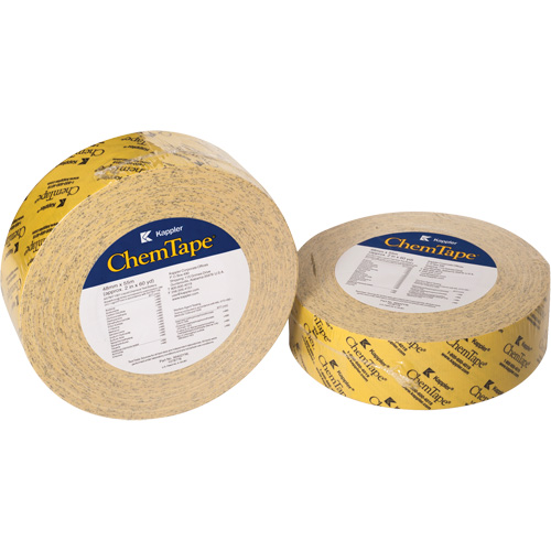 ChemTape&reg; Chemical-Resistant Tape, 50.8 mm (2") x 50 m (164'), Yellow Ottawa Fastener Supply