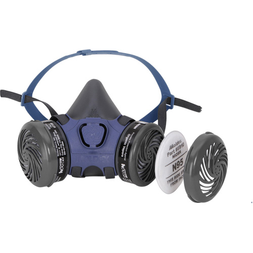 Pre-assembled Paint/Spray Pesticide 7000 Half-Mask Respirator, Elastomer/Thermoplastic, Medium Ottawa Fastener Supply
