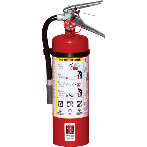 Fire Extinguisher, ABC, 5 lbs. Capacity Ottawa Fastener Supply
