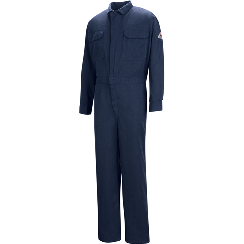 Flame-Resistant Cool Touch&reg; 2 Deluxe Coveralls, Size 58, Navy Blue, 8.4 cal/cm² Ottawa Fastener Supply