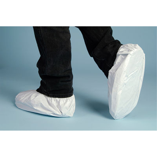 Shoe Covers, Large, Microporous, White Ottawa Fastener Supply