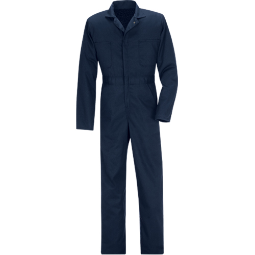 Coveralls, Men's, Grey, Size 36 Ottawa Fastener Supply