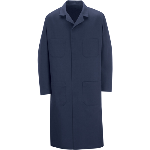 Shop Coats, Poly-Cotton, Size 36, Navy Blue Ottawa Fastener Supply