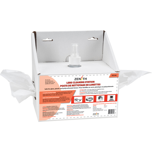 Poste de nettoyage jetables pour lentilles, Carton, 8" lo x 4" p x 8" h Ottawa Fastener Supply