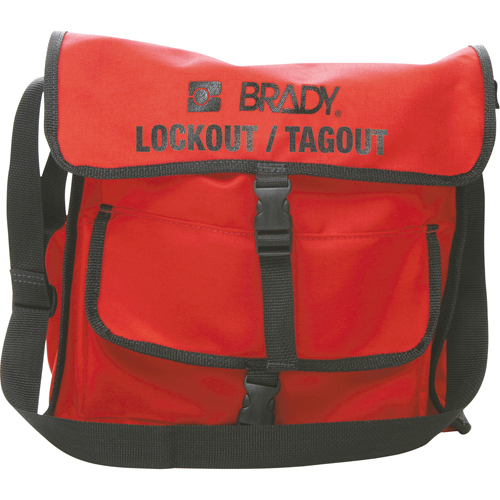Lockout Satchel with Shoulder Strap, Confined Space Kit Ottawa Fastener Supply